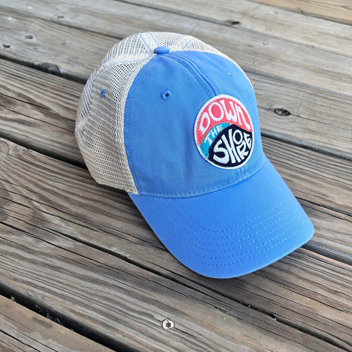 Down the Shore Swirl Riptide Trucker