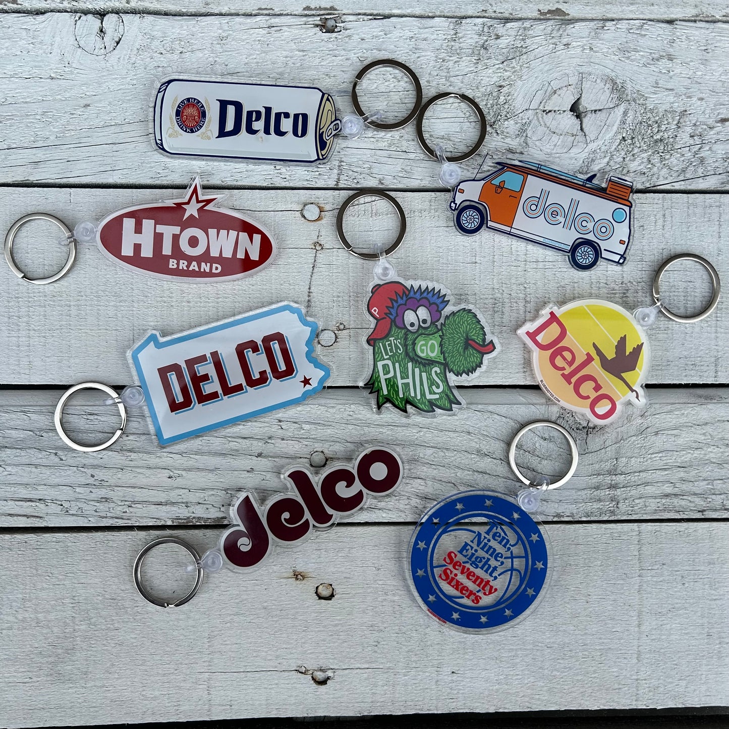 Delco Lite Pounder Keychain