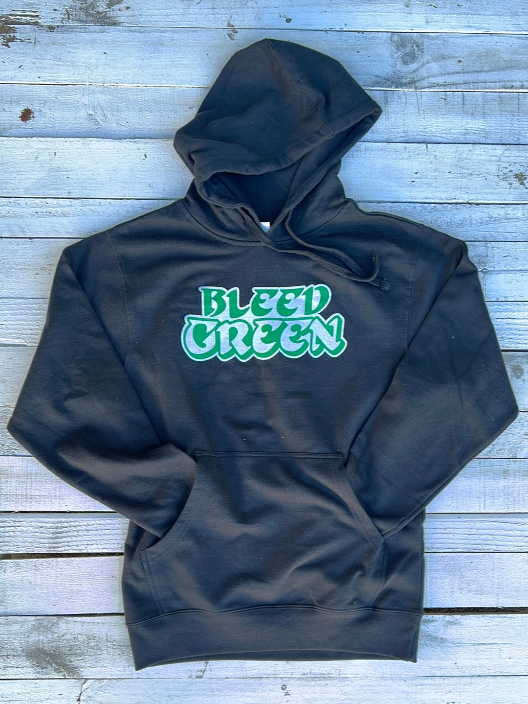 BlueRooted Bleed Green Black Sweatshirt