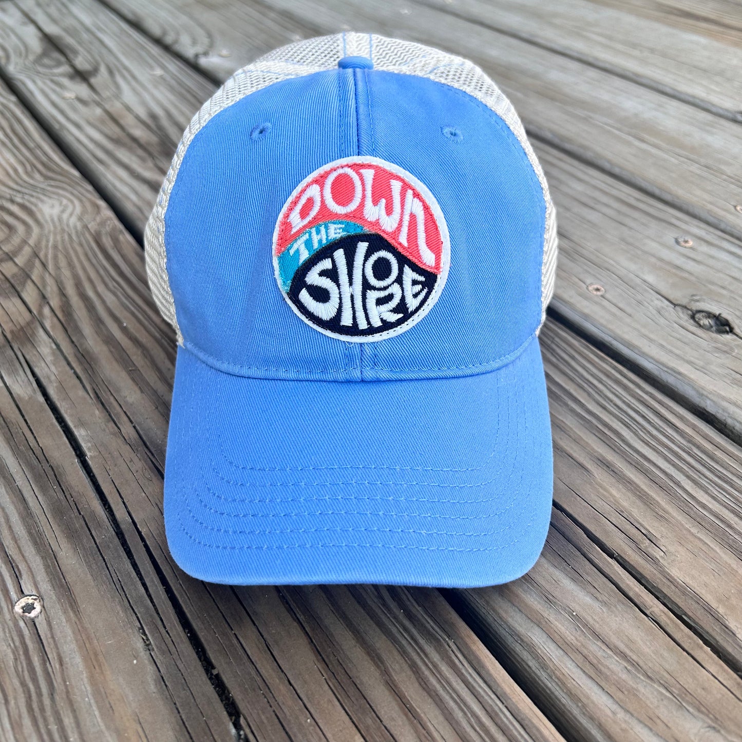 Down the Shore Swirl Riptide Trucker