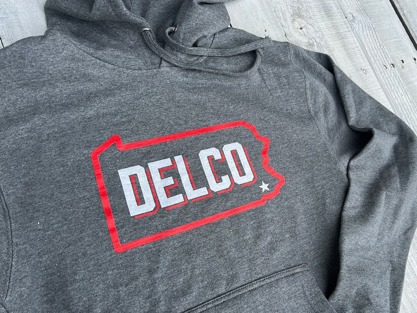 BlueRooted DELCO Patriot Sweatshirt