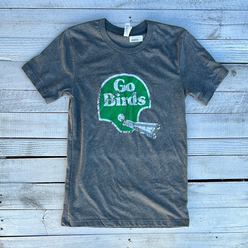 BlueRooted Go Birds Helmet Grey T