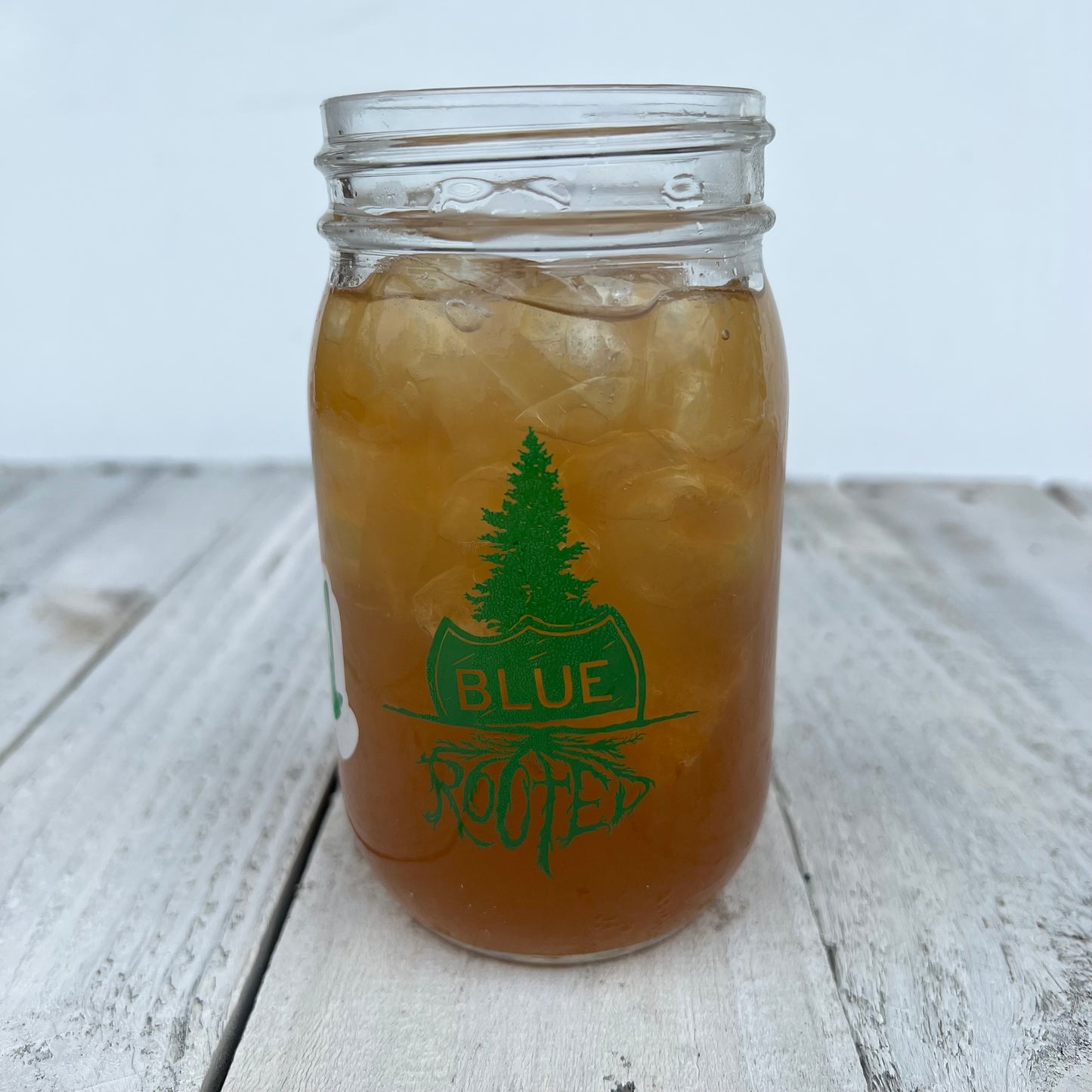 Mason Jar - Bleed Green