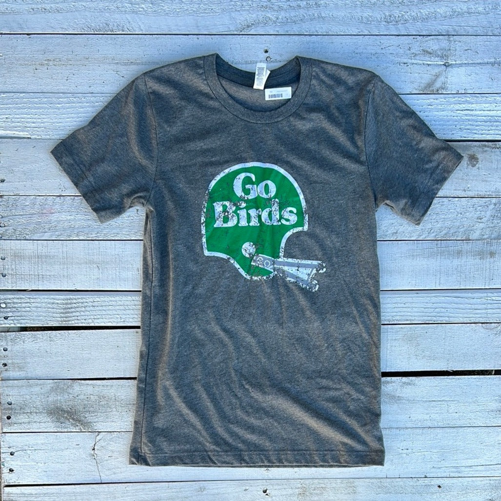 BlueRooted Go Birds Helmet Grey T