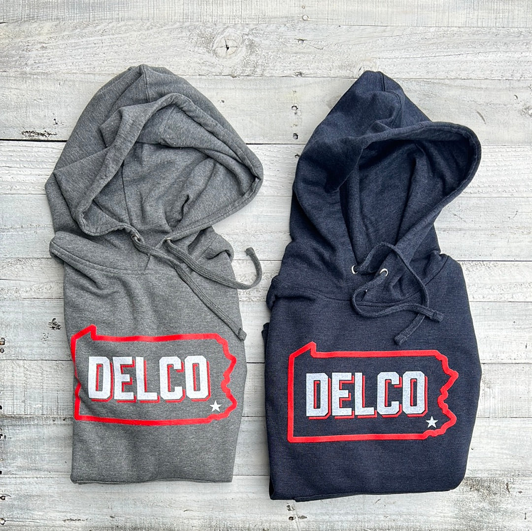BlueRooted DELCO Patriot and Merica Sweatshirt