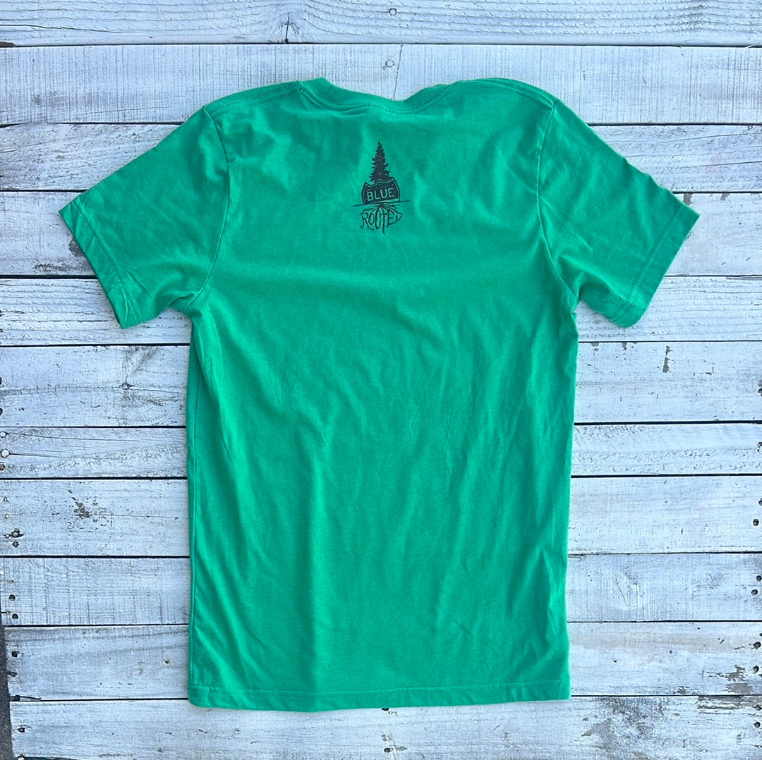BlueRooted Let's Go Phils Phanatic Green