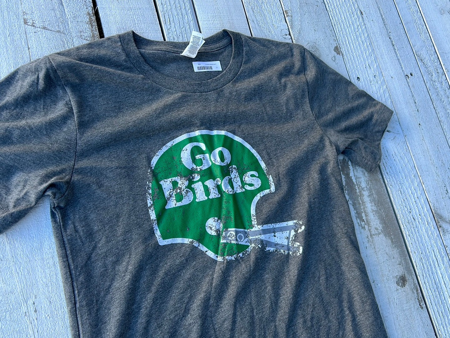 BlueRooted Go Birds Helmet Grey T