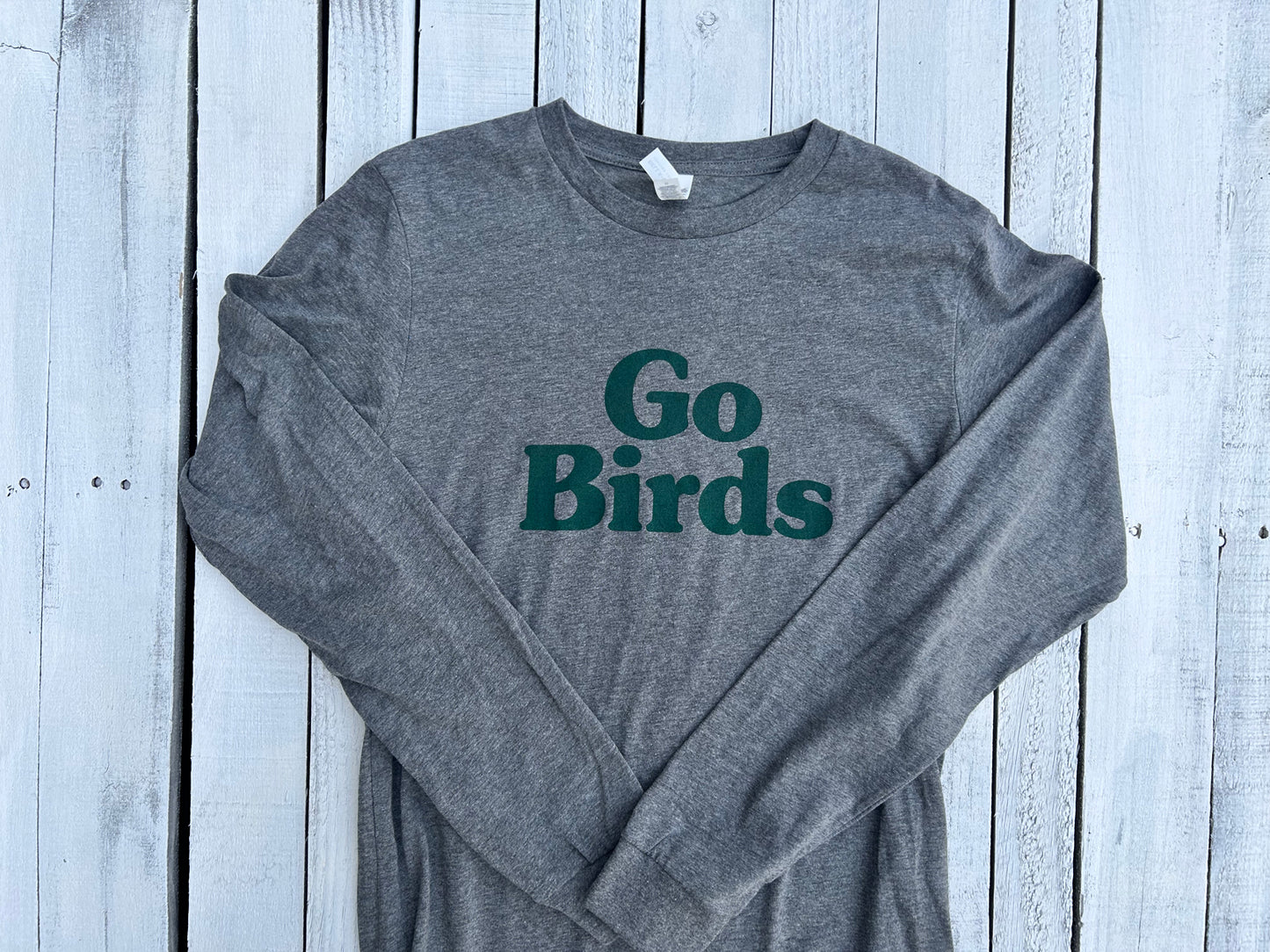 Go Birds Grey Long Sleever