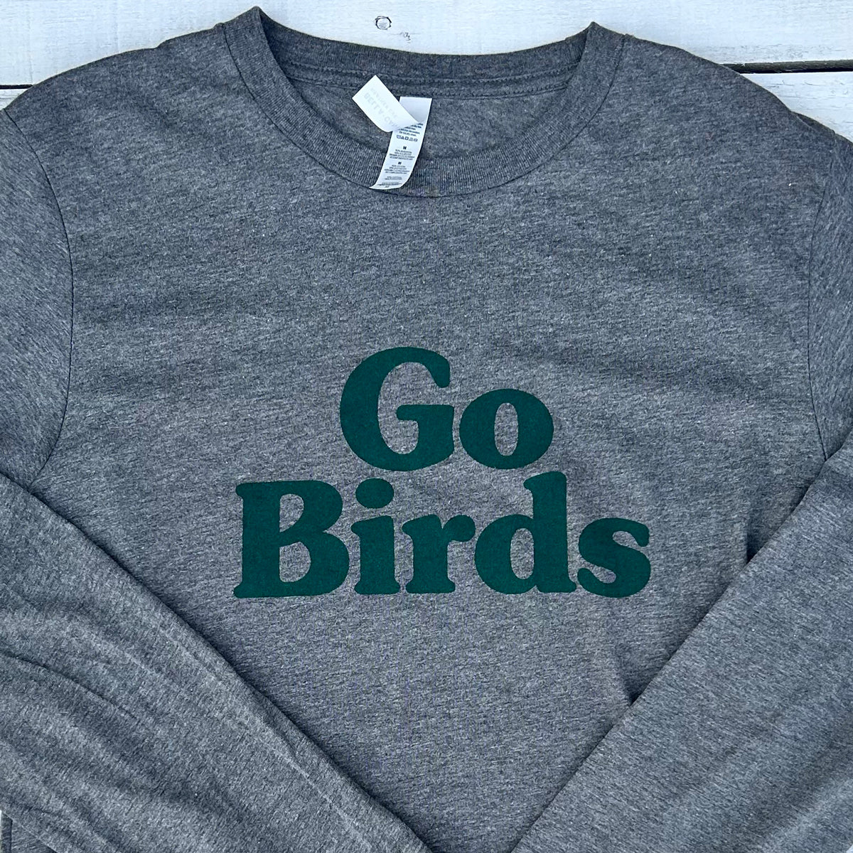Go Birds Grey Long Sleever