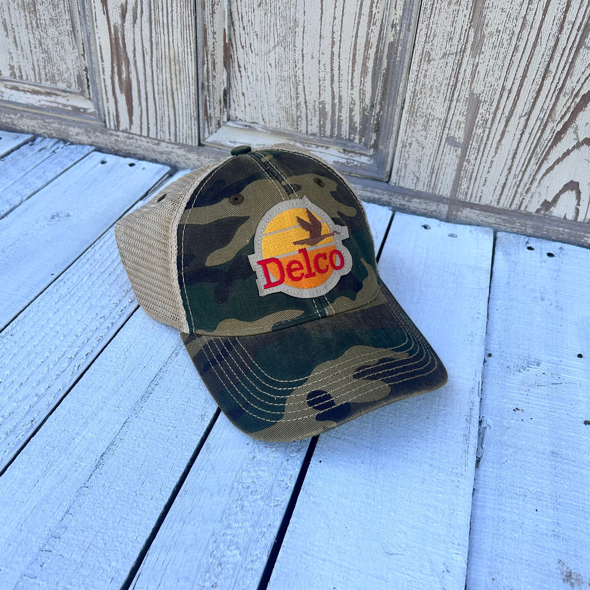 DELCO Camo Goose Trucker