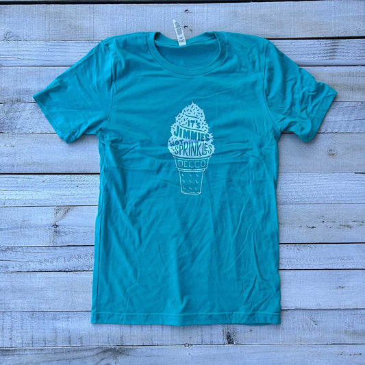 Blue Rooted It's Jimmies Not Sprinkles Sea Salt