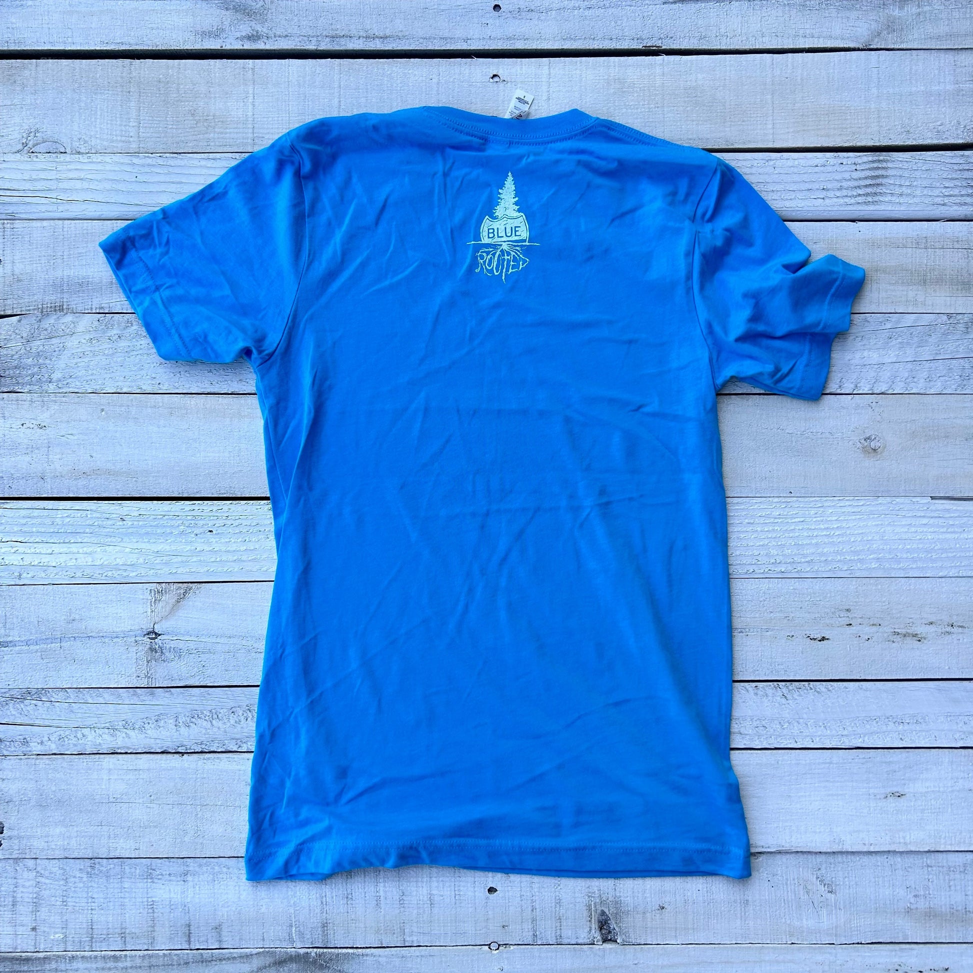 BlueRooted Wood Er Ice Blue Raz