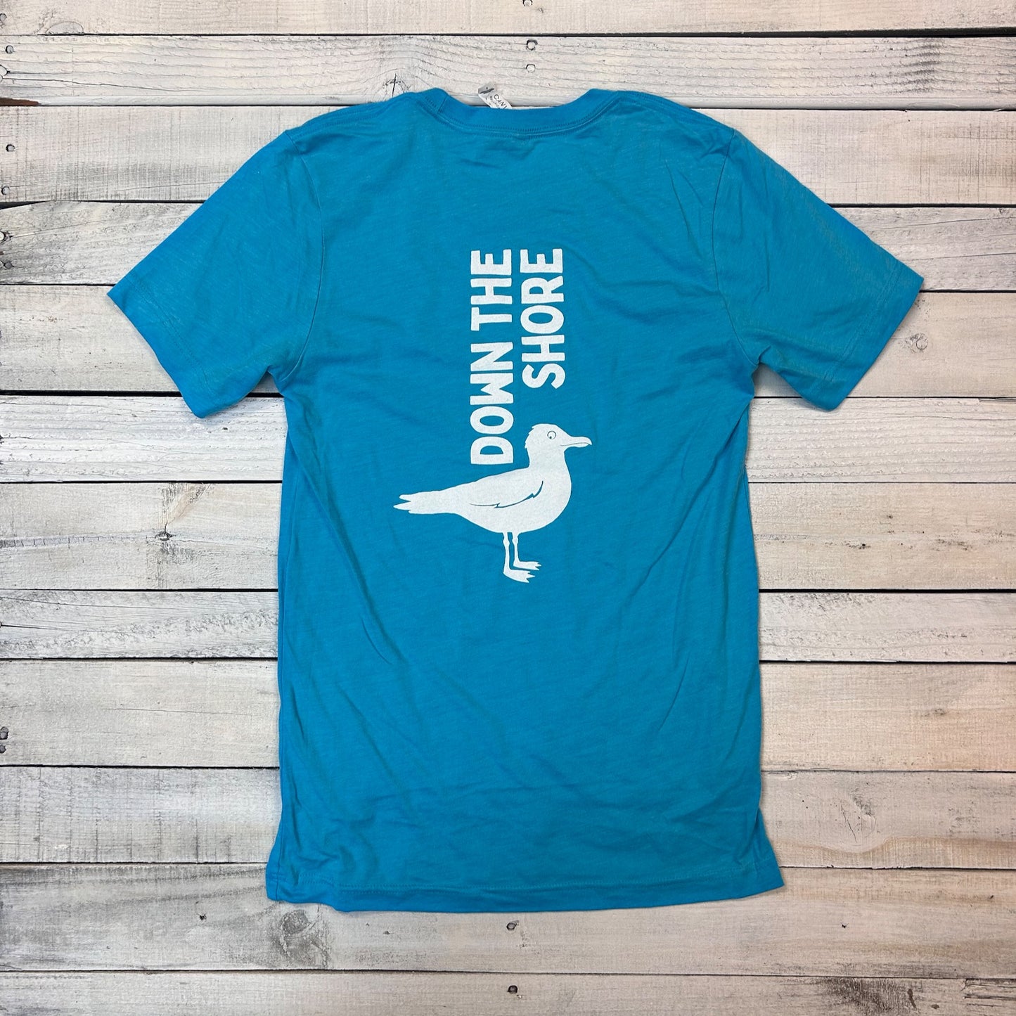 Down The Shore Seagull Sky T Shirt