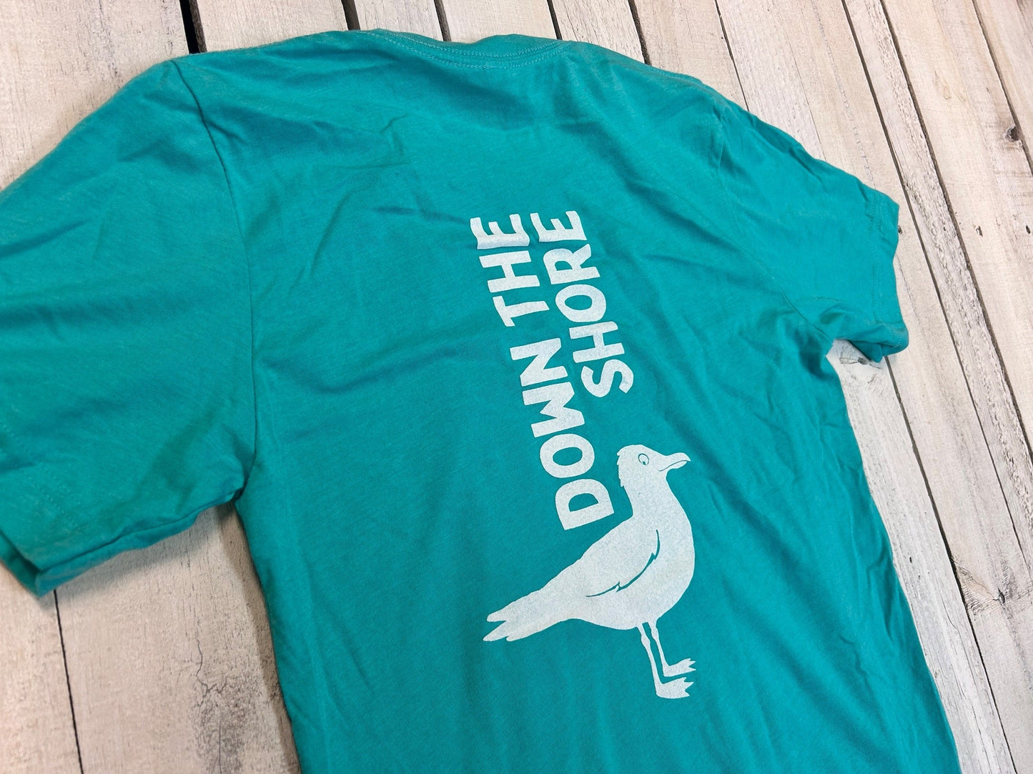 BlueRooted Down The Shore Ocean Seagull