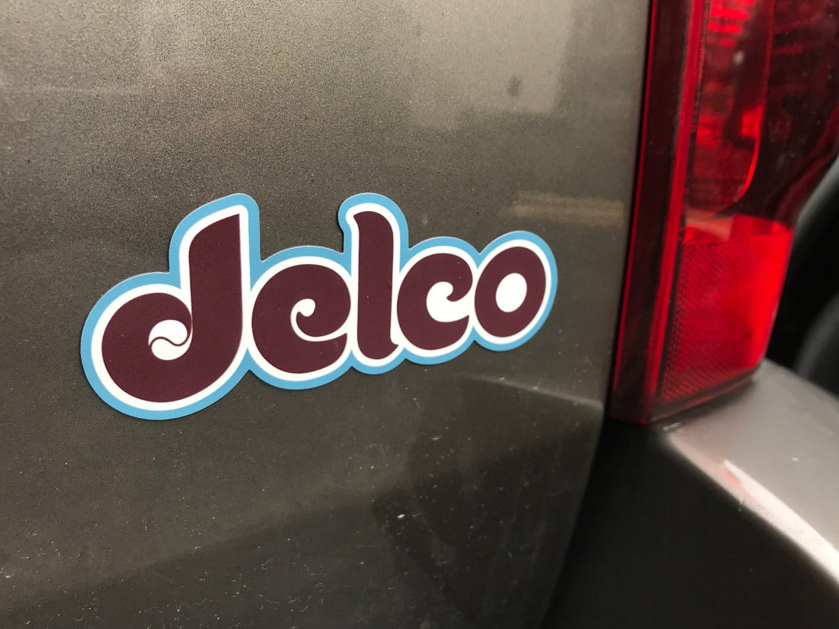 DELCO Phils Script Magnet