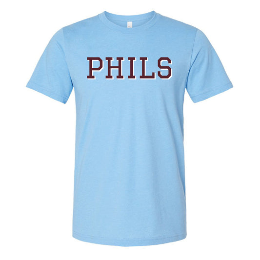 Phils Text Powder Blue