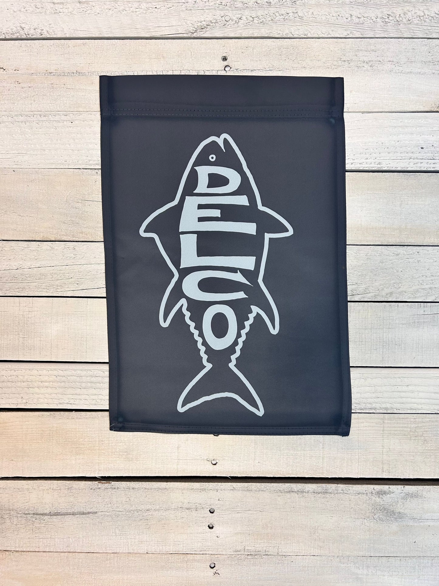 DELCO Tuna Navy Garden Flag