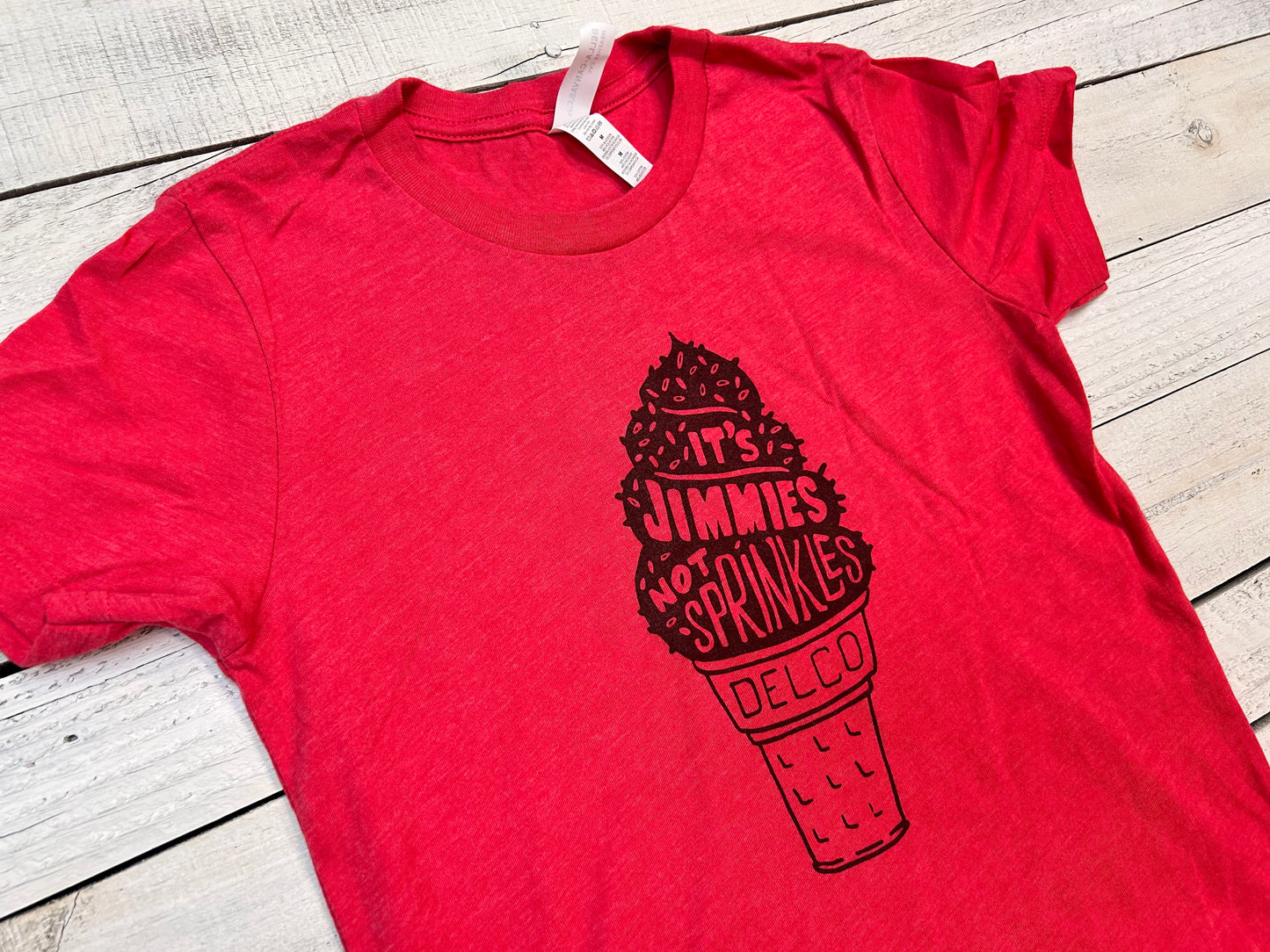 BlueRooted Jimmies Not Sprinkles Kids Cherry