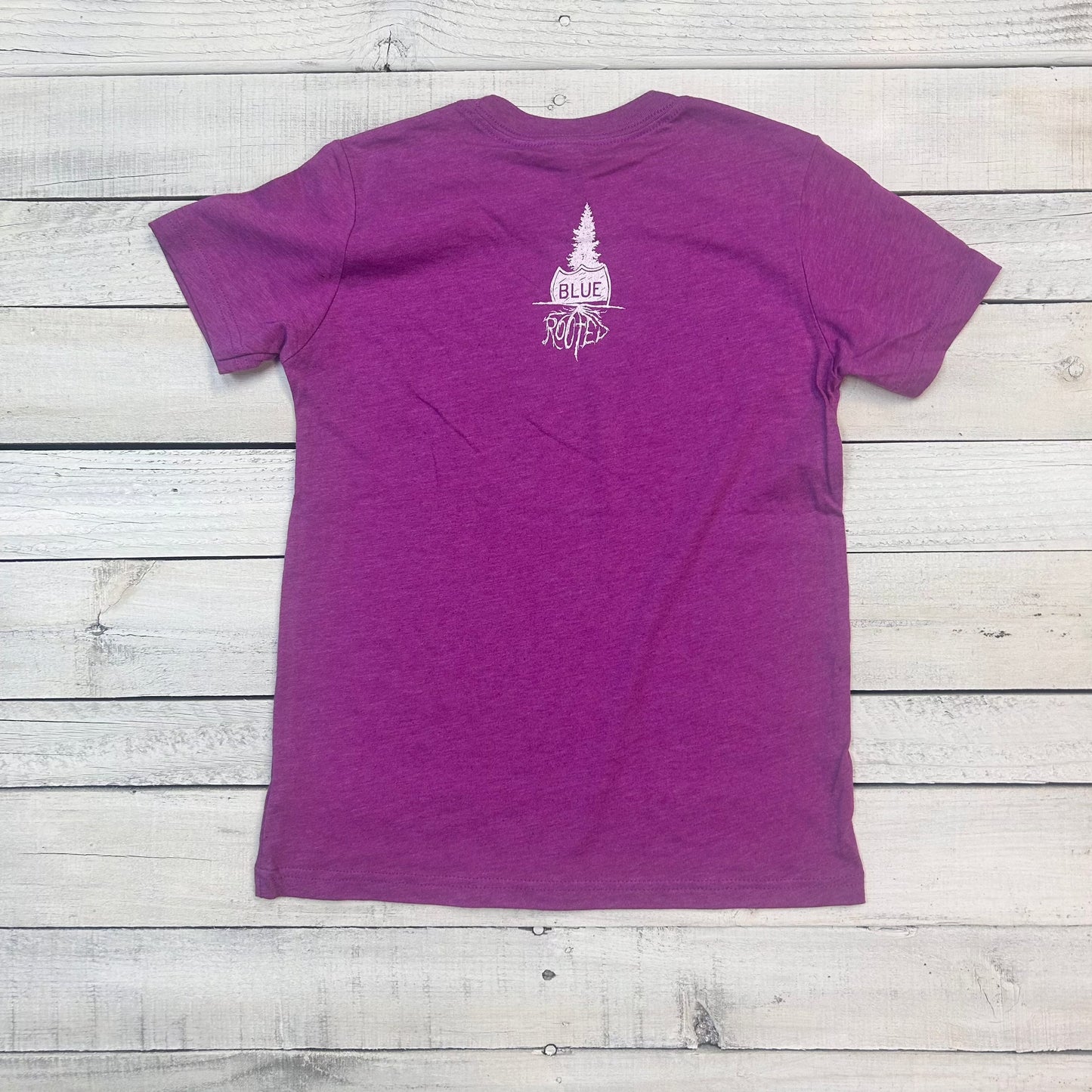 BlueRooted Wood Er Ice Pomegranate Kids