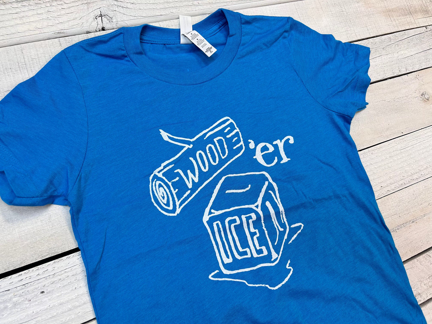 BlueRooted Wood Er Ice Blue Raz Kids