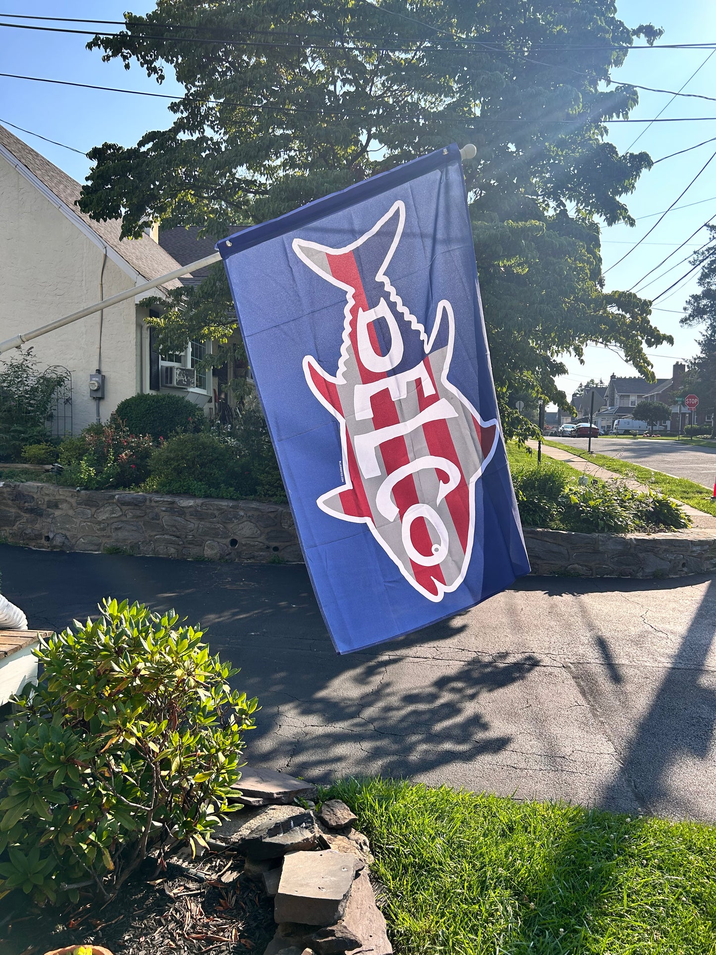 DELCO Tuna Old Glory Beach Flag