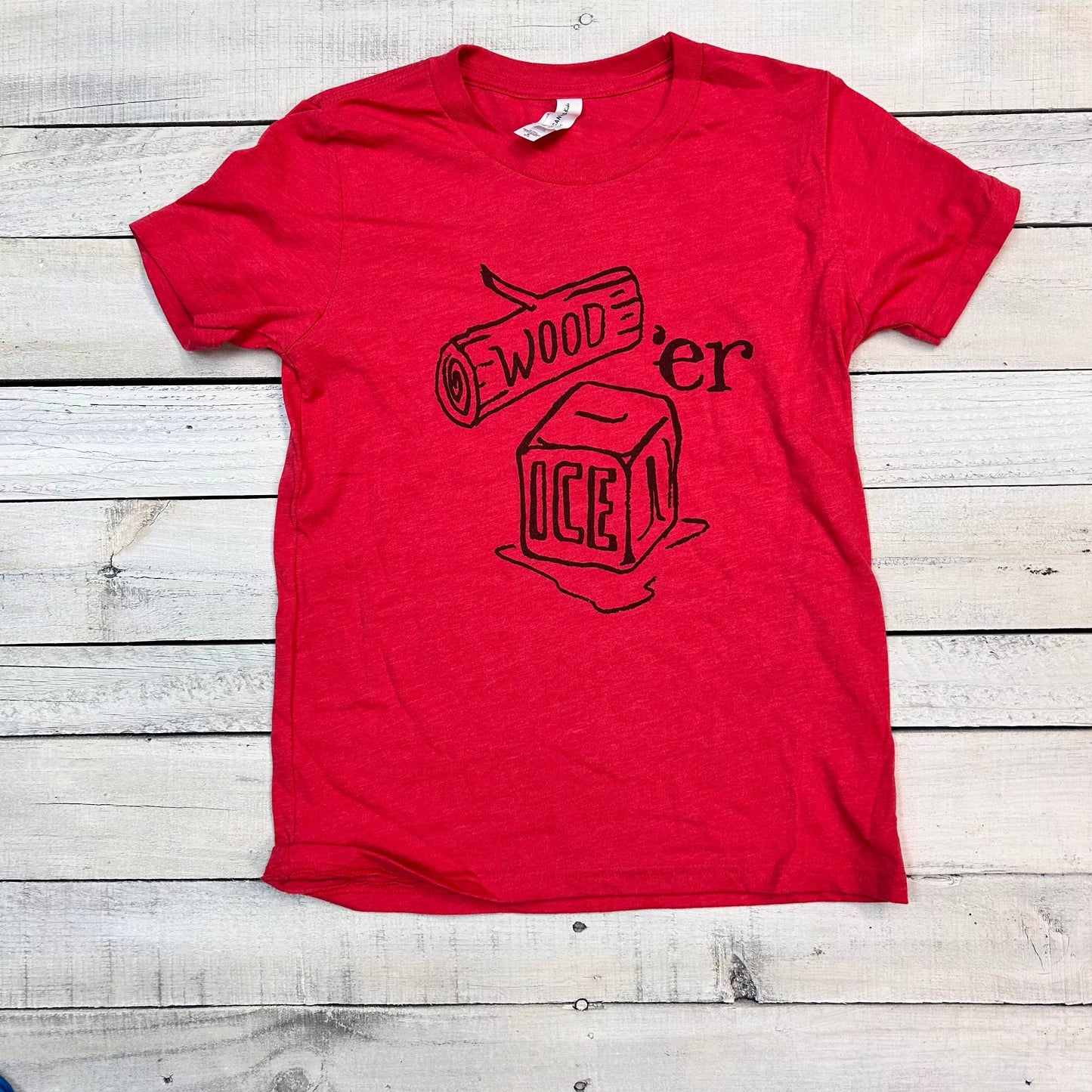 BlueRooted Wood Er Ice Cherry Kids