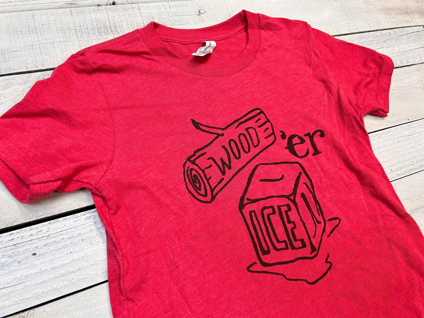 BlueRooted Wood Er Ice Cherry Kids