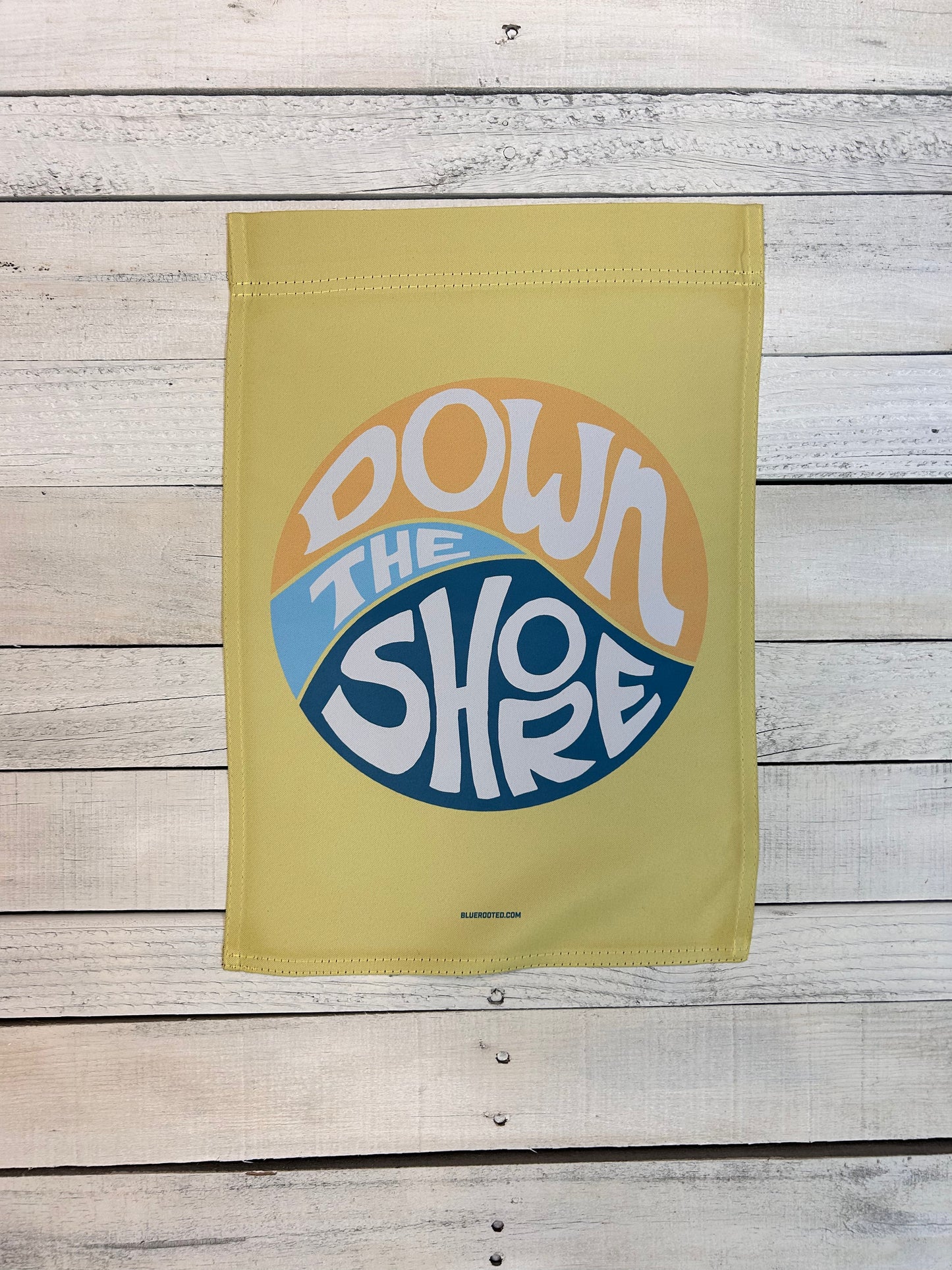 Down the Shore Swirl Dawn Garden Flag