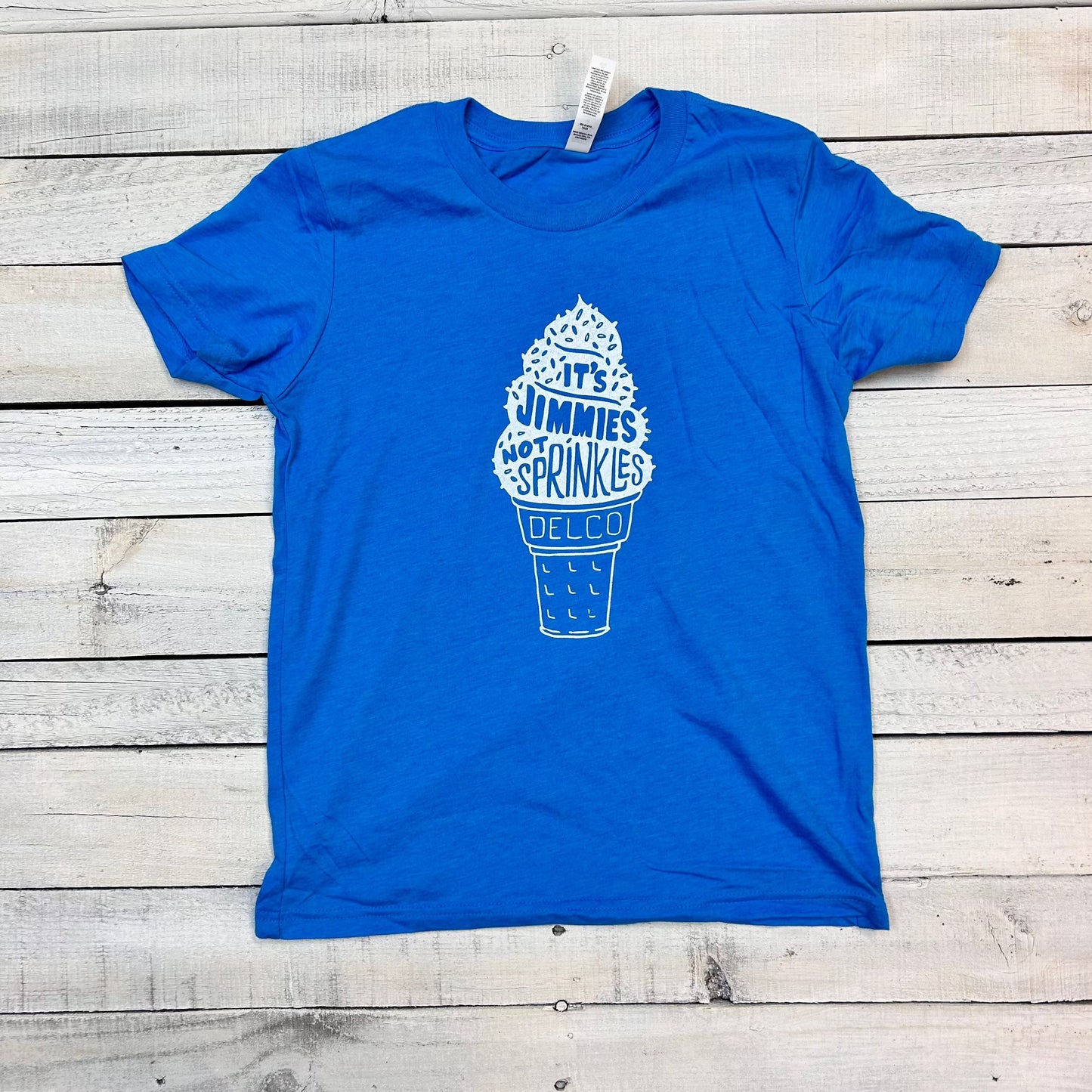 BlueRooted Jimmies Not Sprinkles Kids Blue Raz