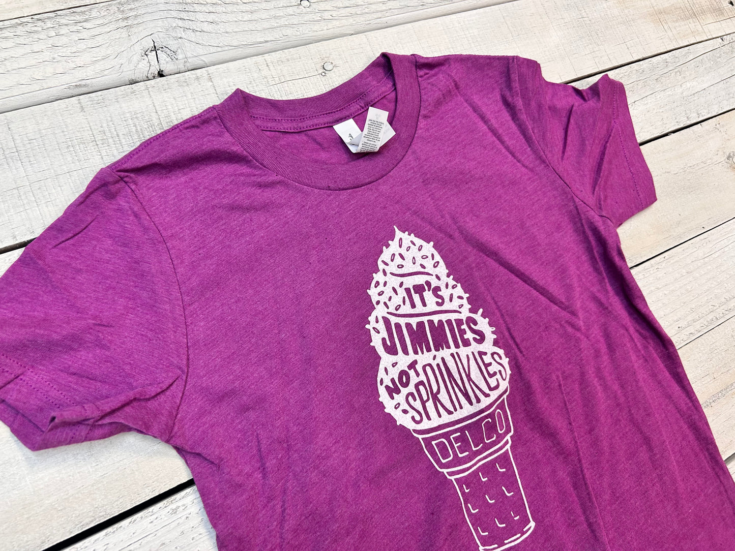 BlueRooted Jimmies Not Sprinkles Kids Pomegranate