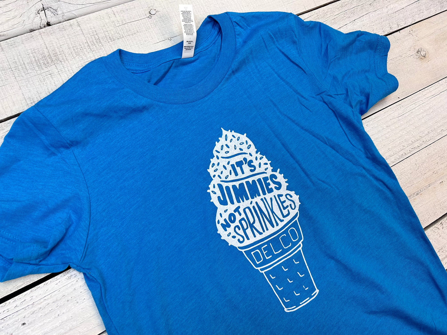 BlueRooted Jimmies Not Sprinkles Kids Blue Raz