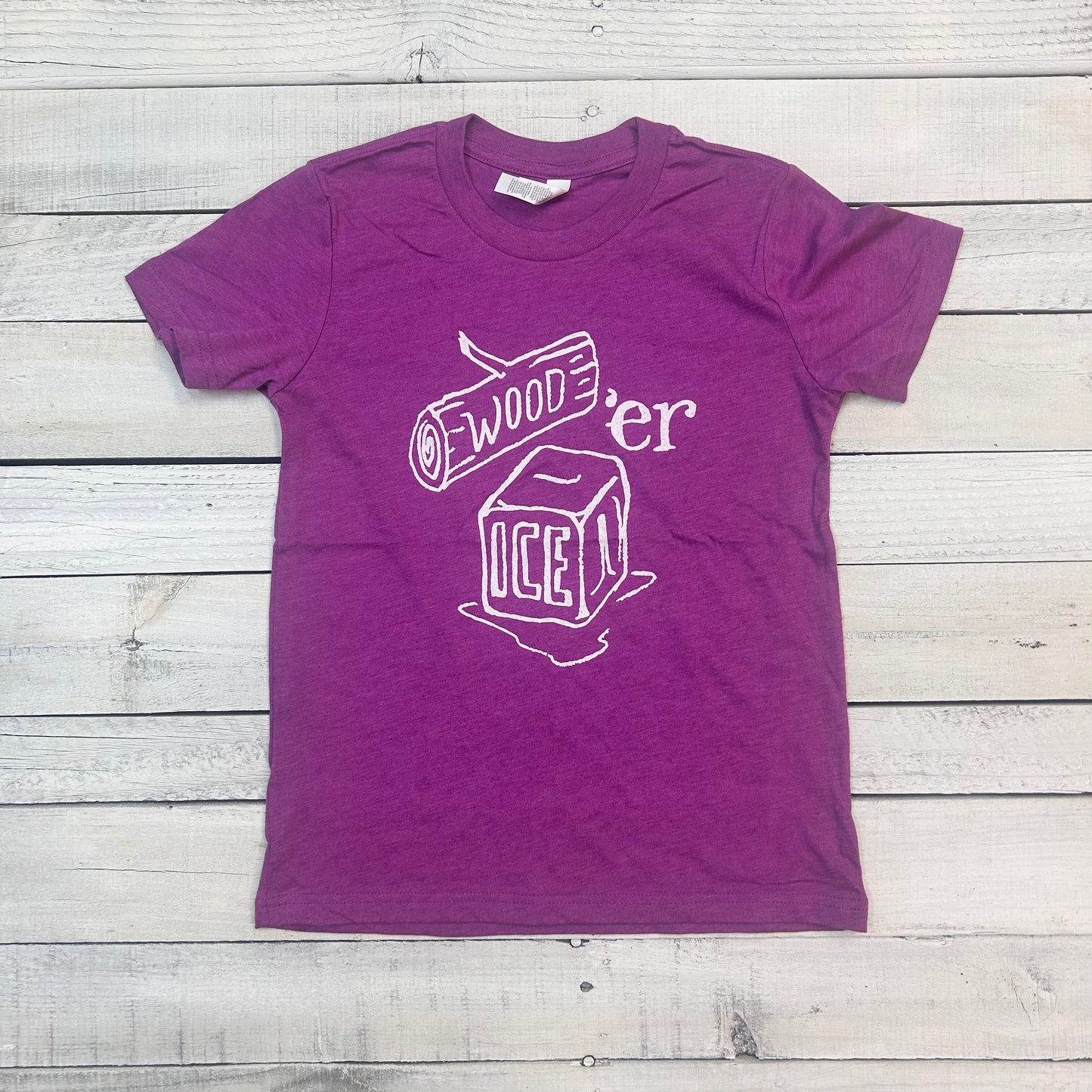 BlueRooted Wood Er Ice Pomegranate Kids