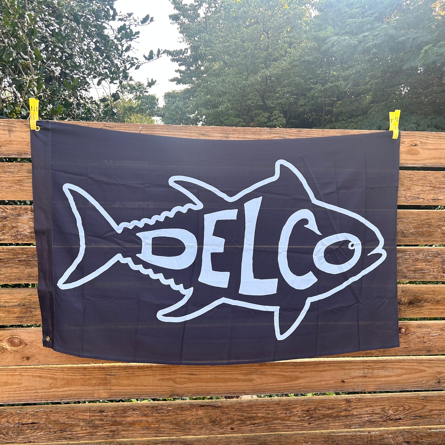 DELCO Navy Tuna Big Flag