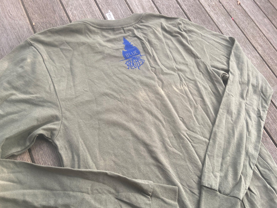 DELCO Old Glory Long Sleever - Military