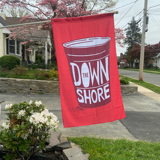 Down The Shore Solo Cup Flag