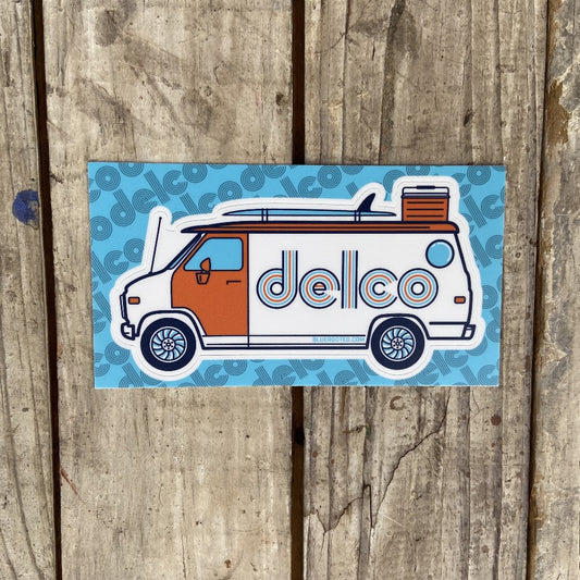 DELCO Van Vibes Sticker