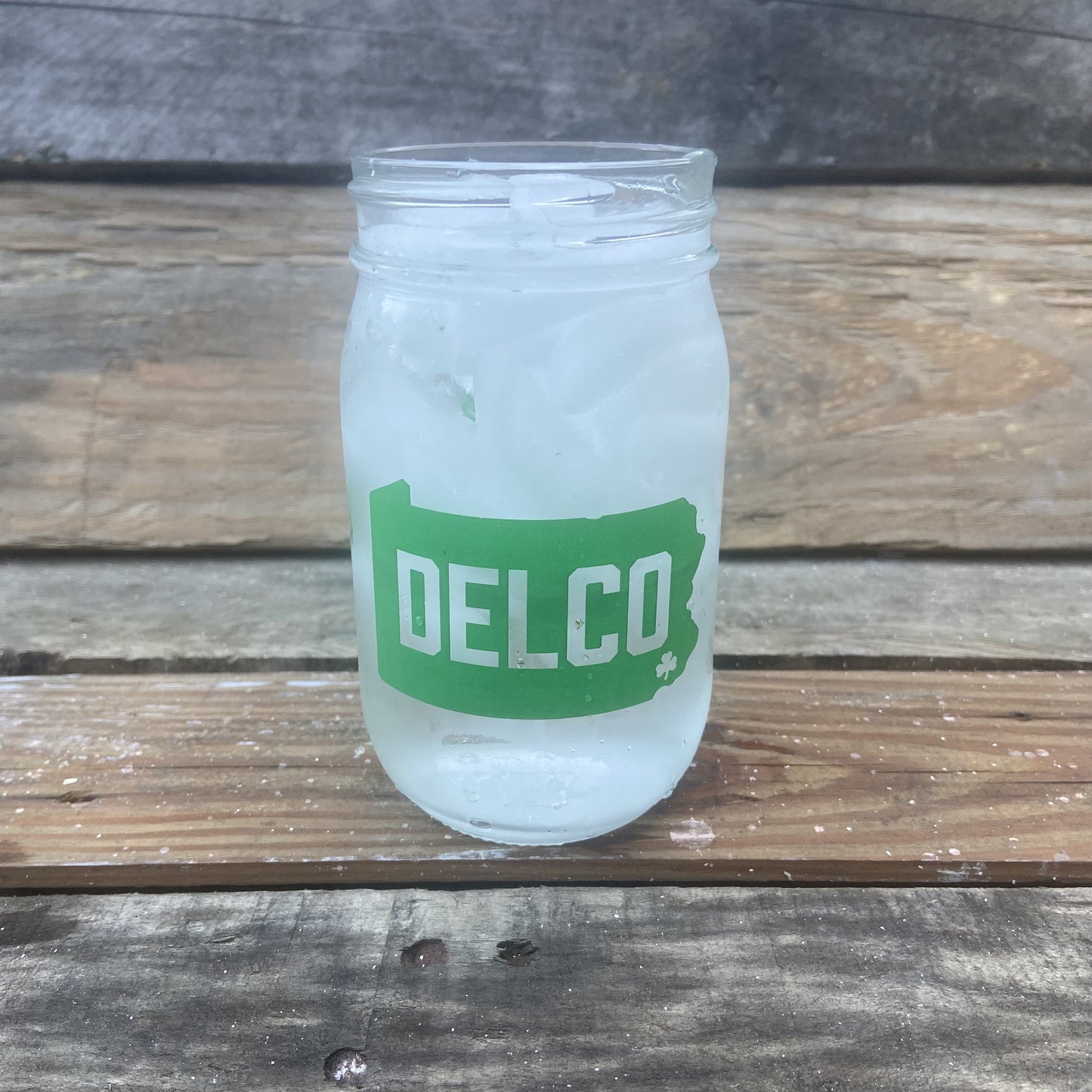 Mason Jar - DELCO Lucky