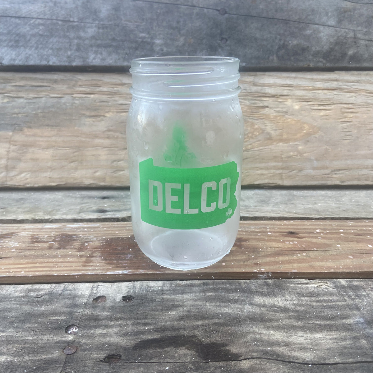 Mason Jar - DELCO Lucky