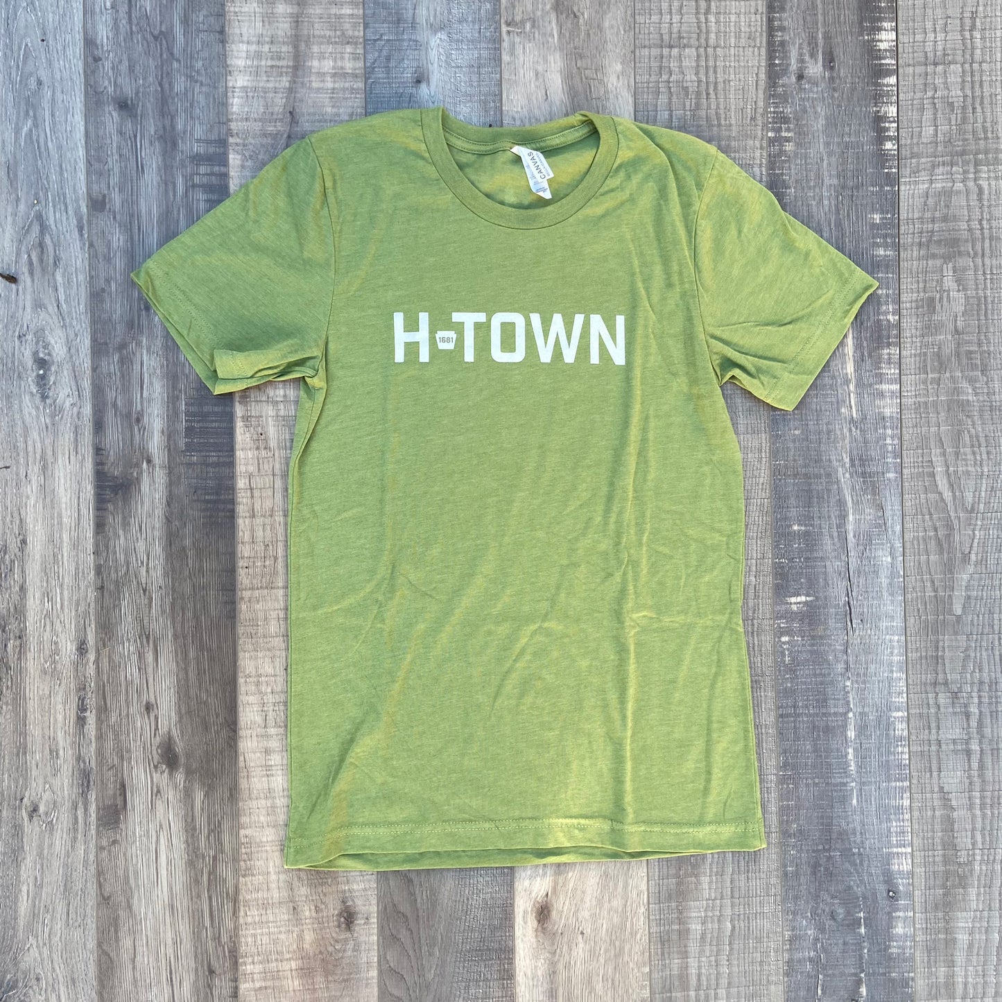 HTOWN Text Heather Green
