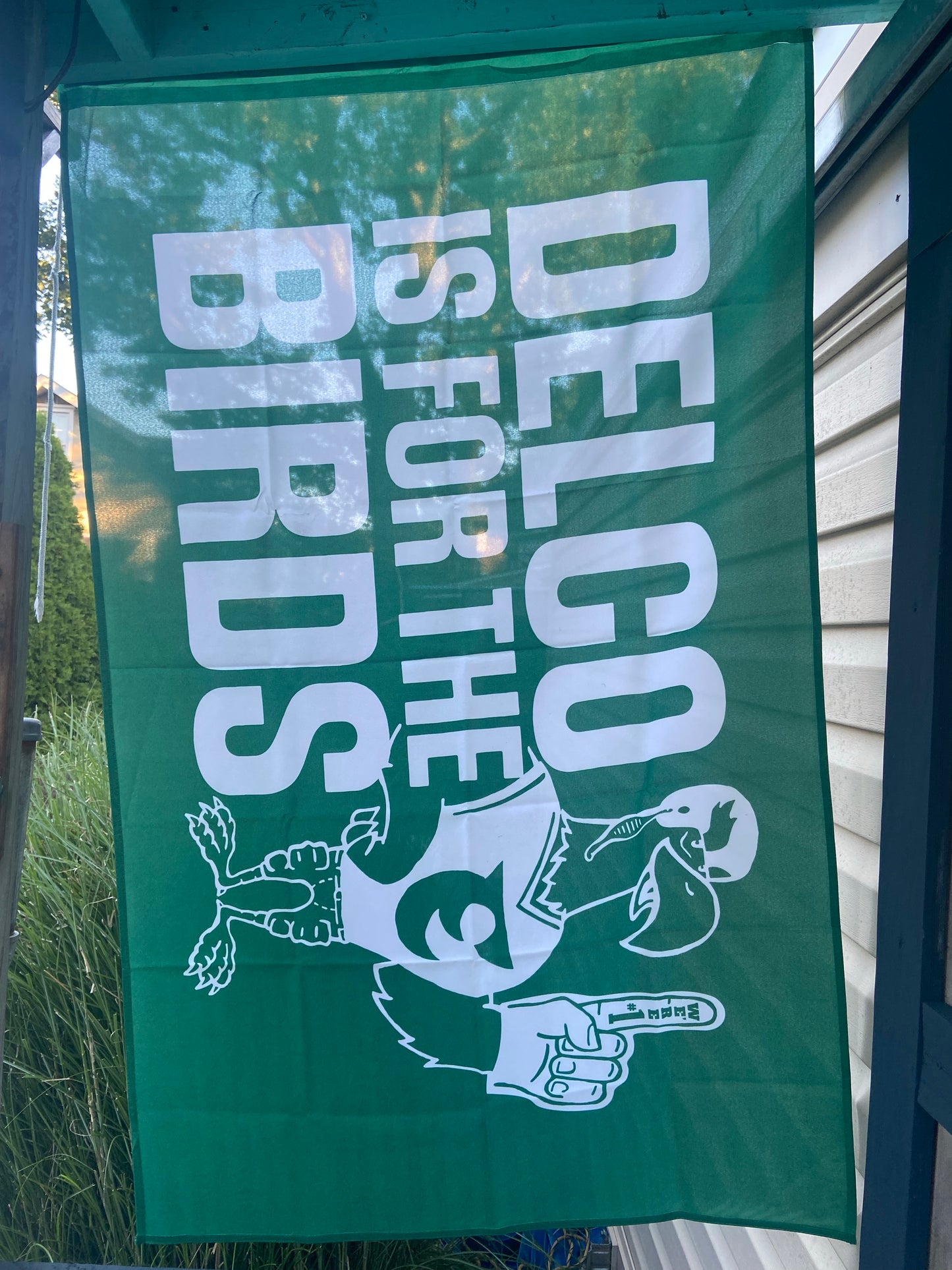 DELCO is for the Birds Big Flag