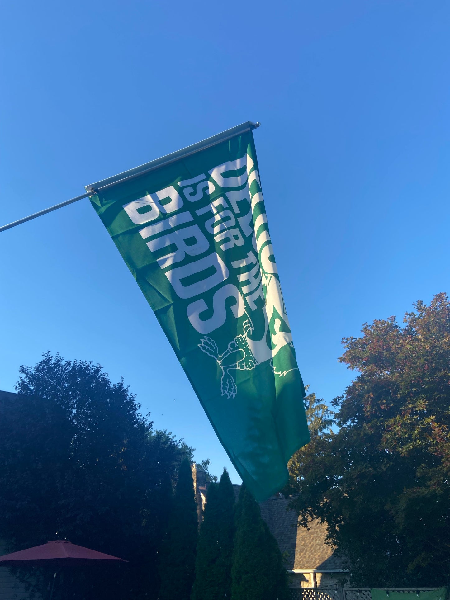 DELCO is for the Birds Big Flag