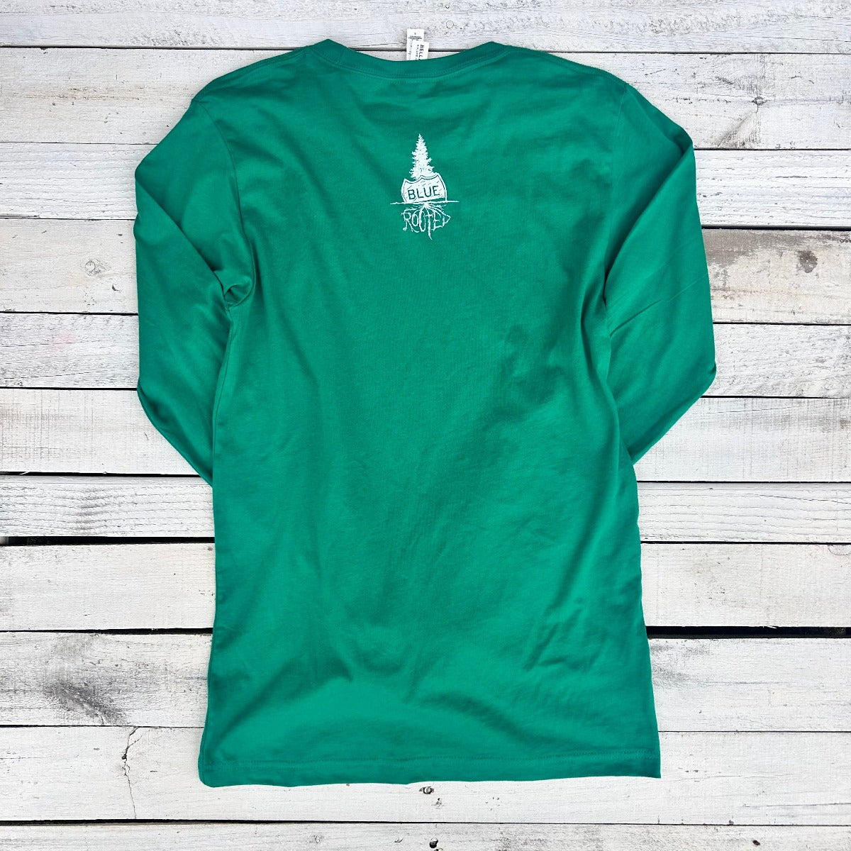 Emerald green long sleeve clearance shirt