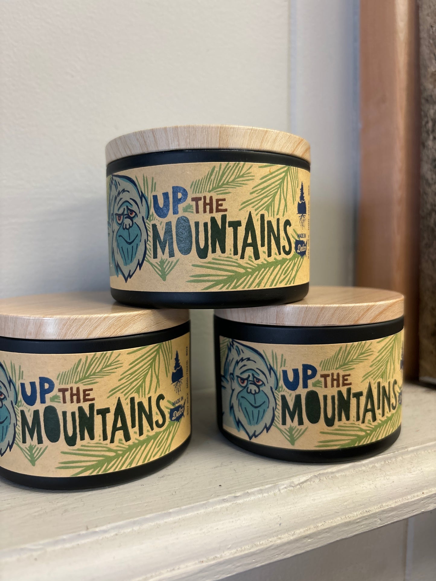 Up the Mountains Candle