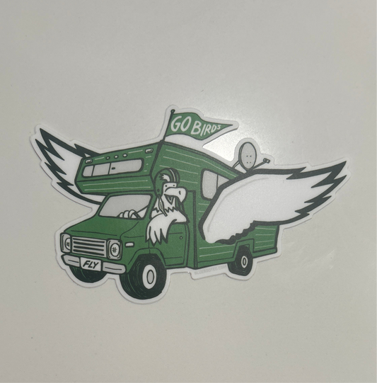 On the Road to Victory sticker