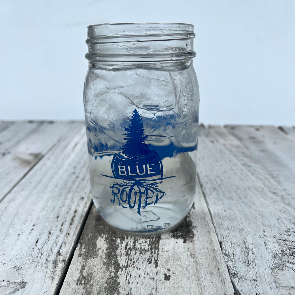 Mason Jar - DELCO BLUE USA