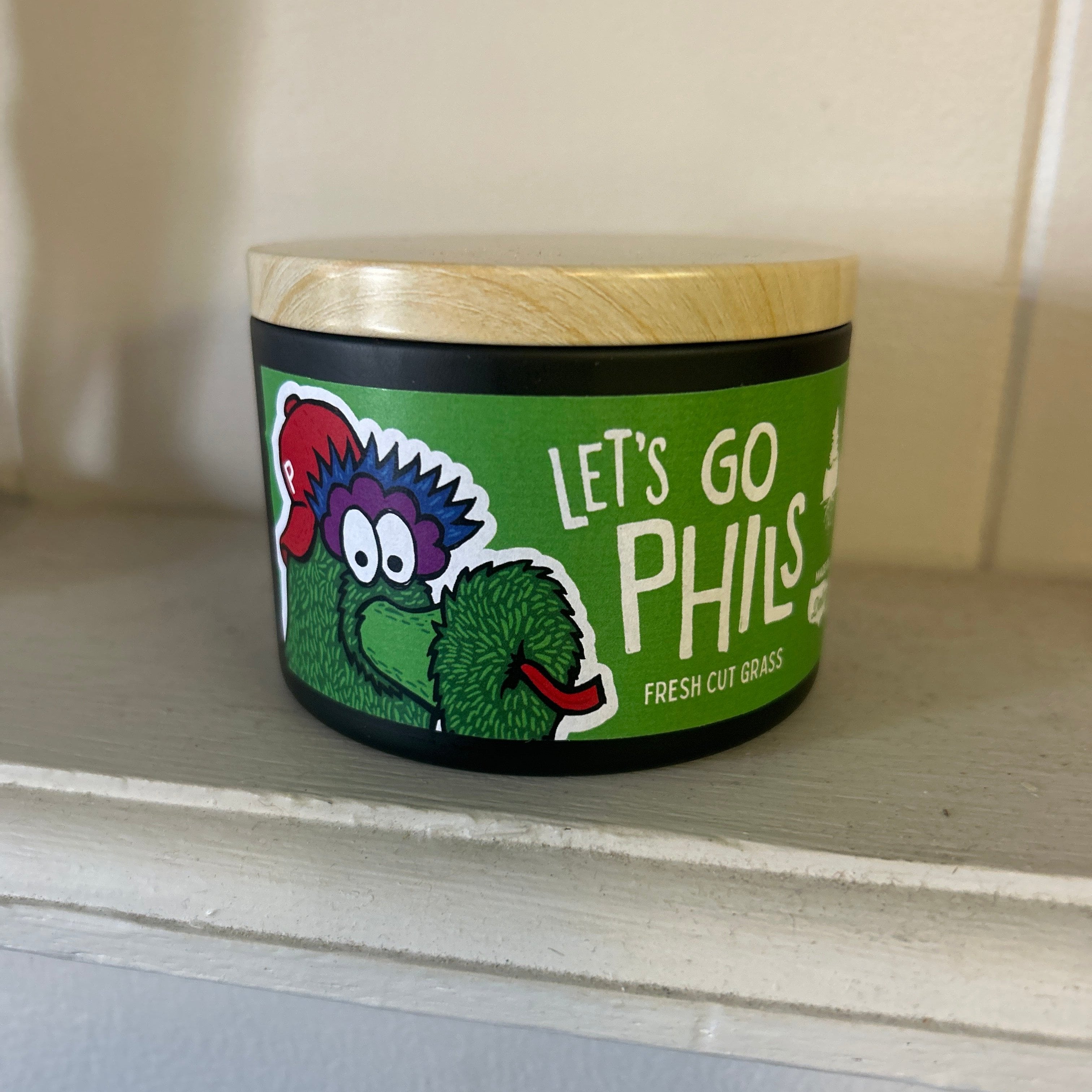 BlueRooted Let's Go Phils Candle