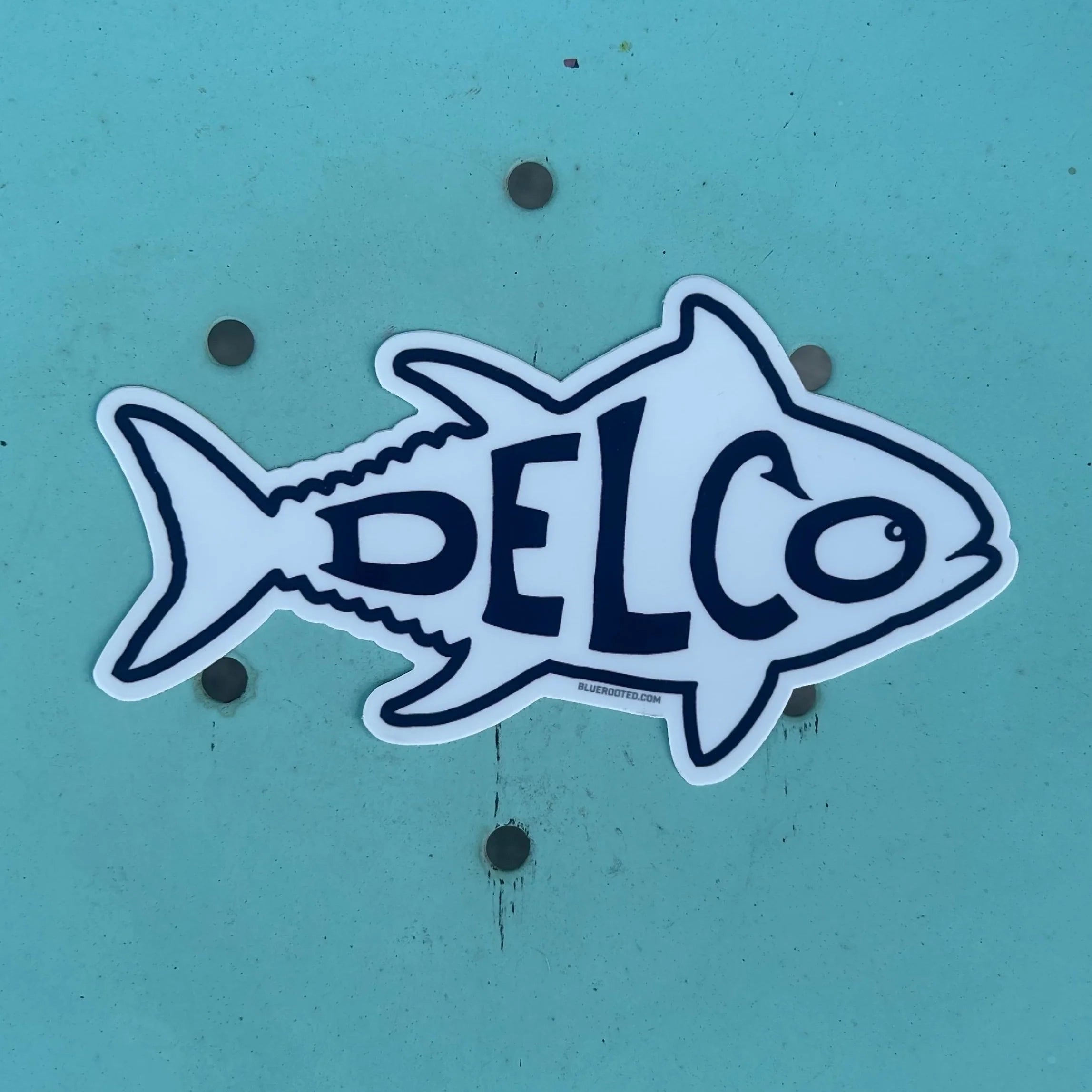 BlueRooted DELCO Tuna Sticker