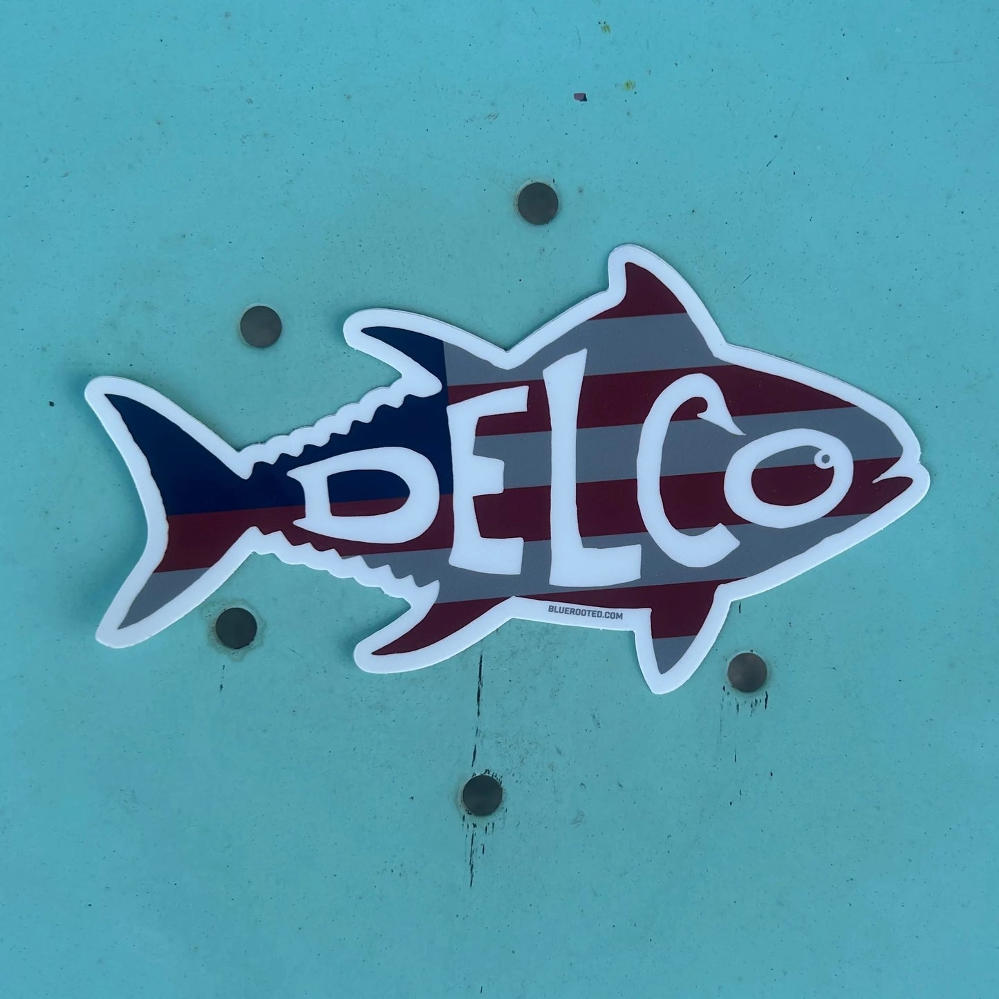 BlueRooted DELCO Old Glory Tuna