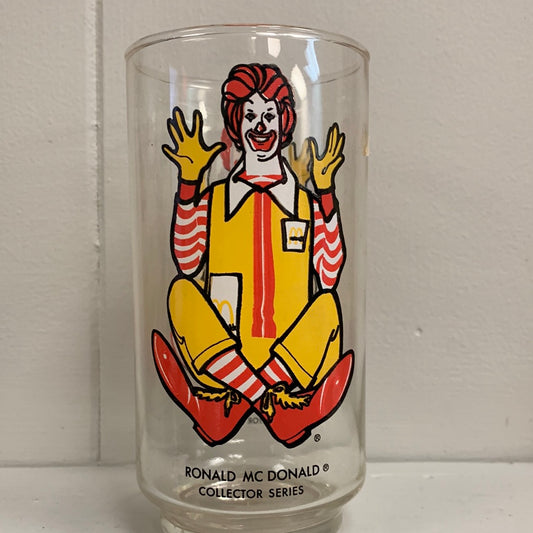 Ronald McDonald Glass
