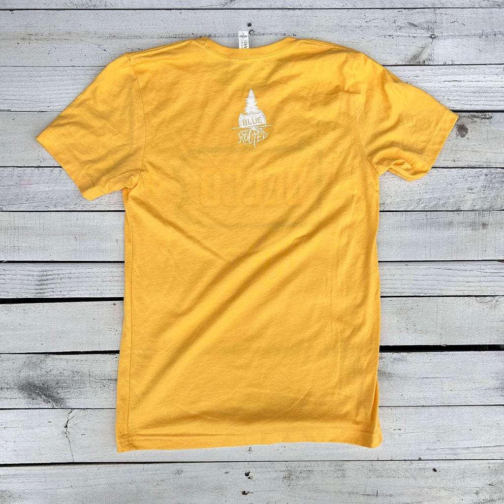 BlueRooted DELCO Bucs Gold T